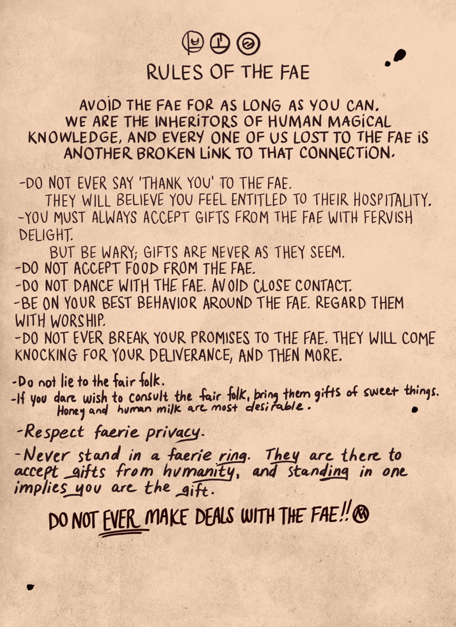 Read Princeling Rules of the Fae Tapas Comics