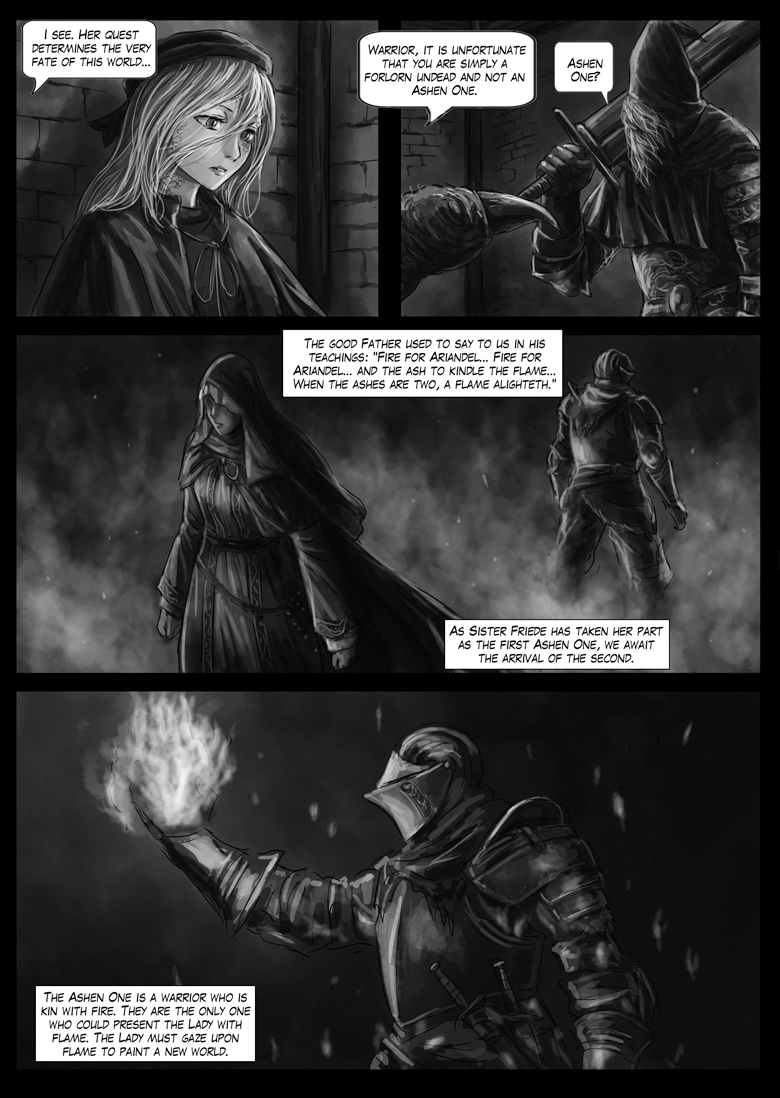 Read Dark Souls Lore Stories Slave Knight Gael Chapter 8 Tapas Comics