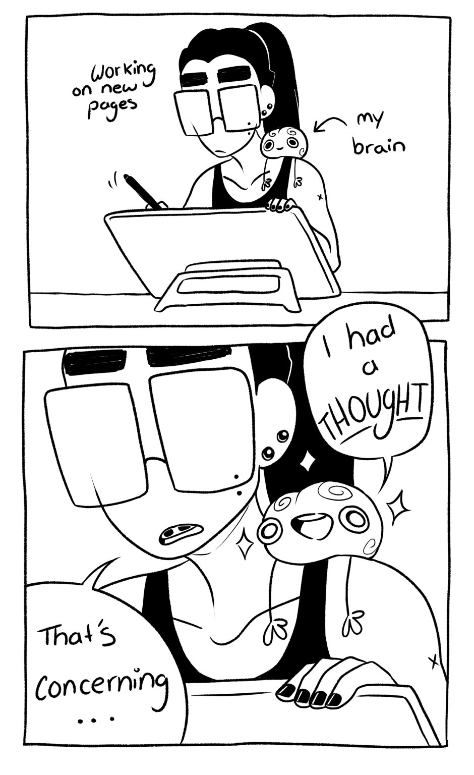 Read Copper eyes (extras) I had a thought Tapas Comics