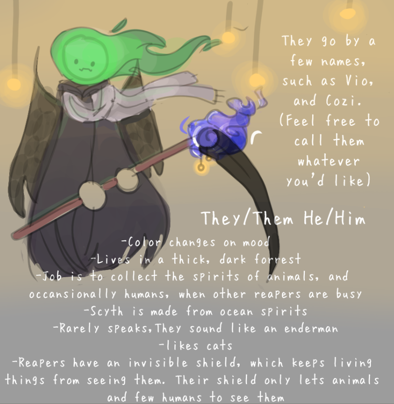 Read Sour Lemonade Reaper Character Contest! Tapas Comics