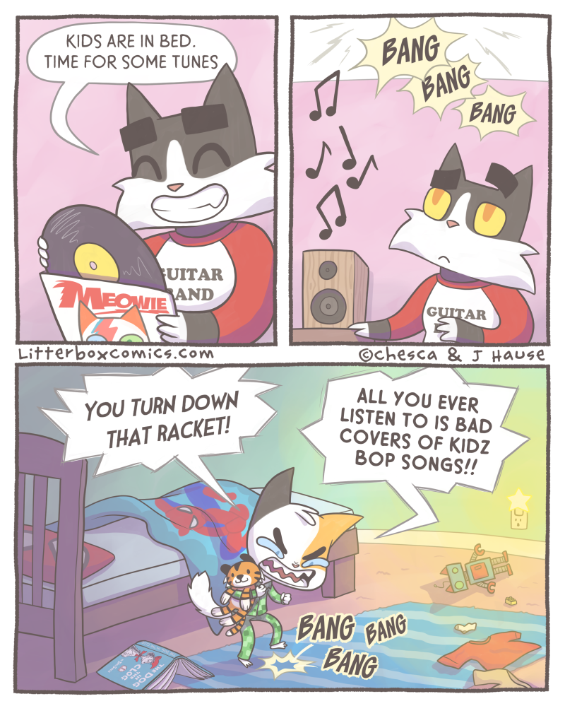 Litterbox Comics Critic Tapas