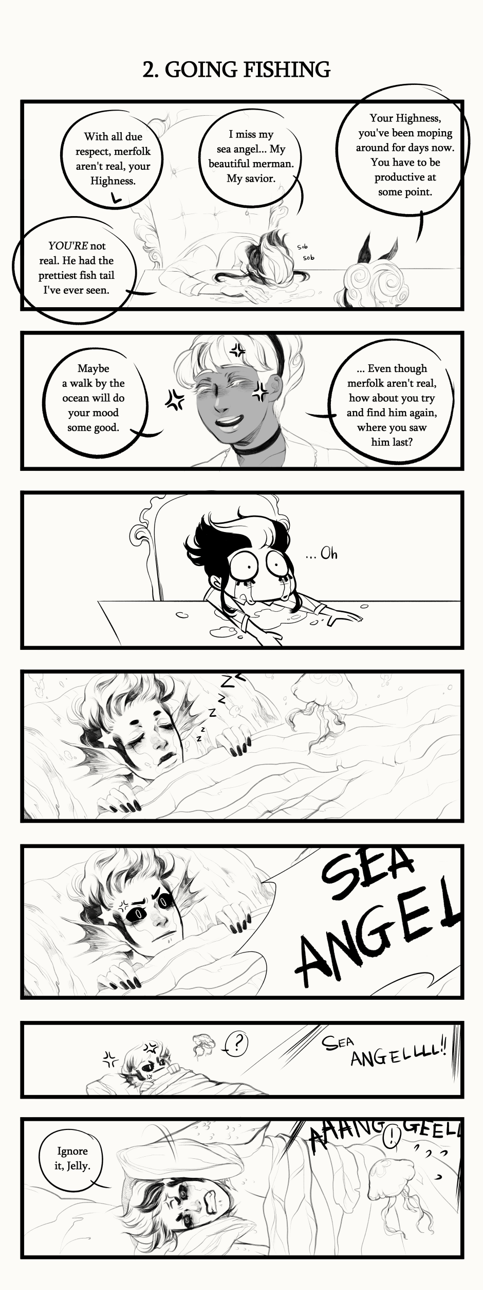 Mermaid AU - Part 1- image