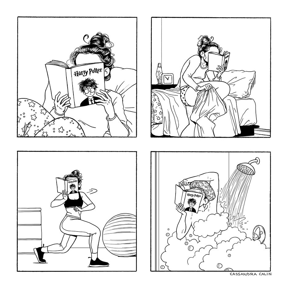 Sunday comics - Cassandra Comics : Plans for this week