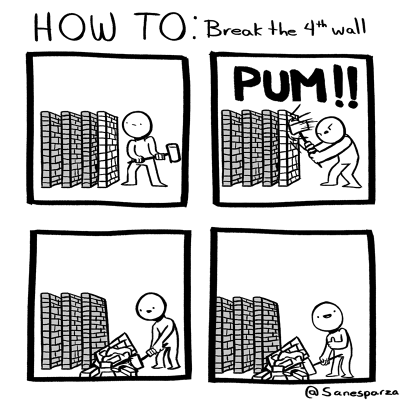 How to Comics HOW TO Break the 4th wall Tapas