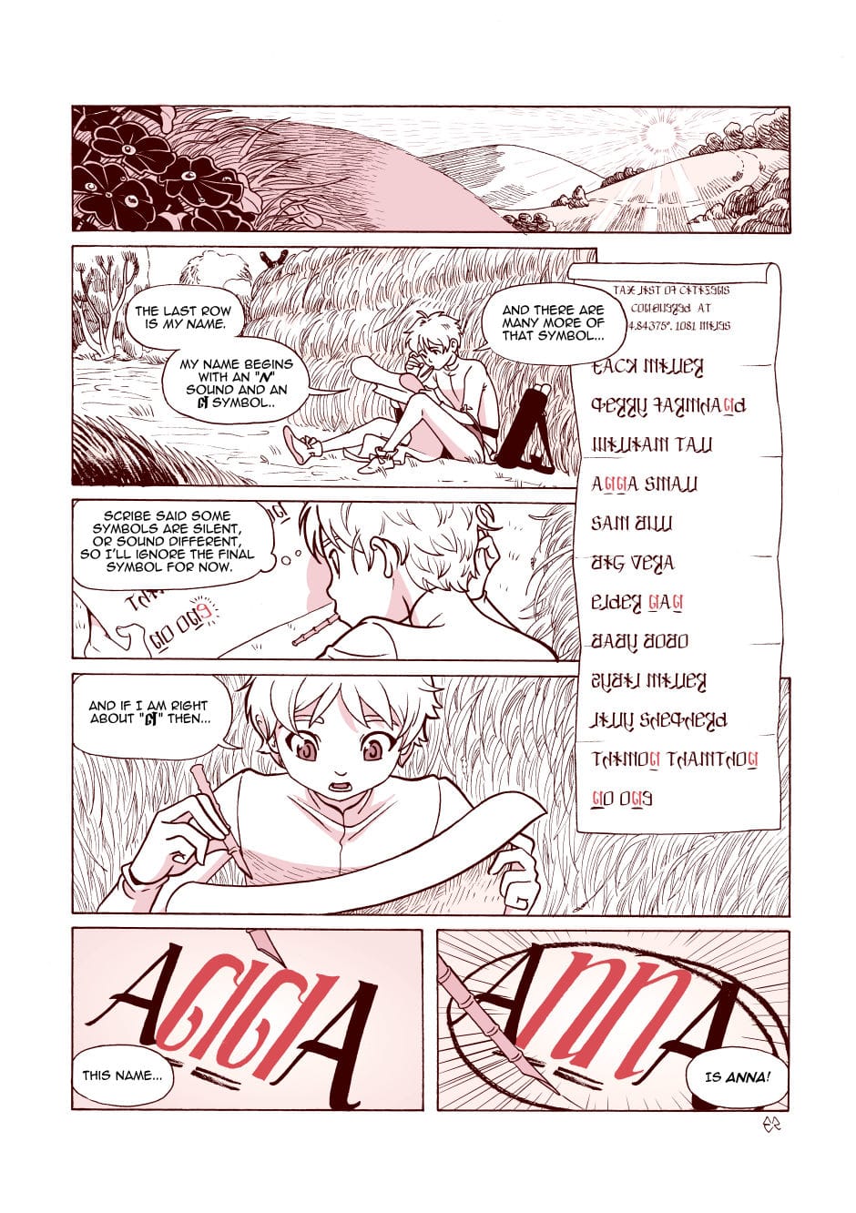 Read Gramarye Crossword puzzle Tapas Comics