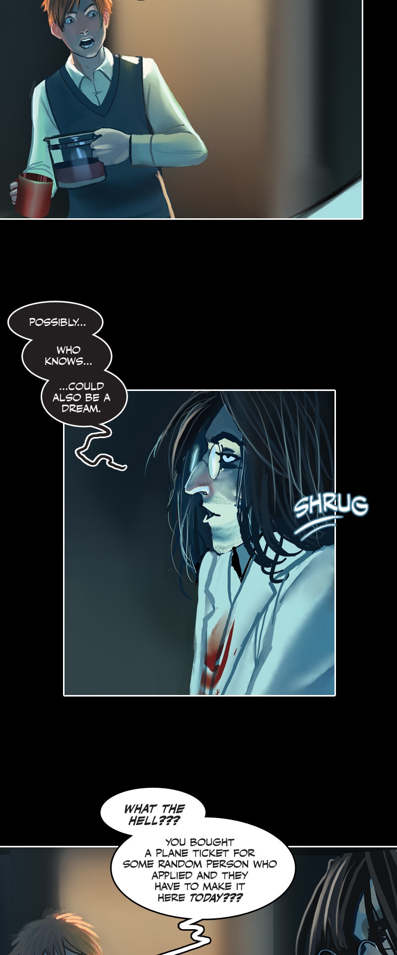 Read Blood Stain :: loud noises | Tapas Comics