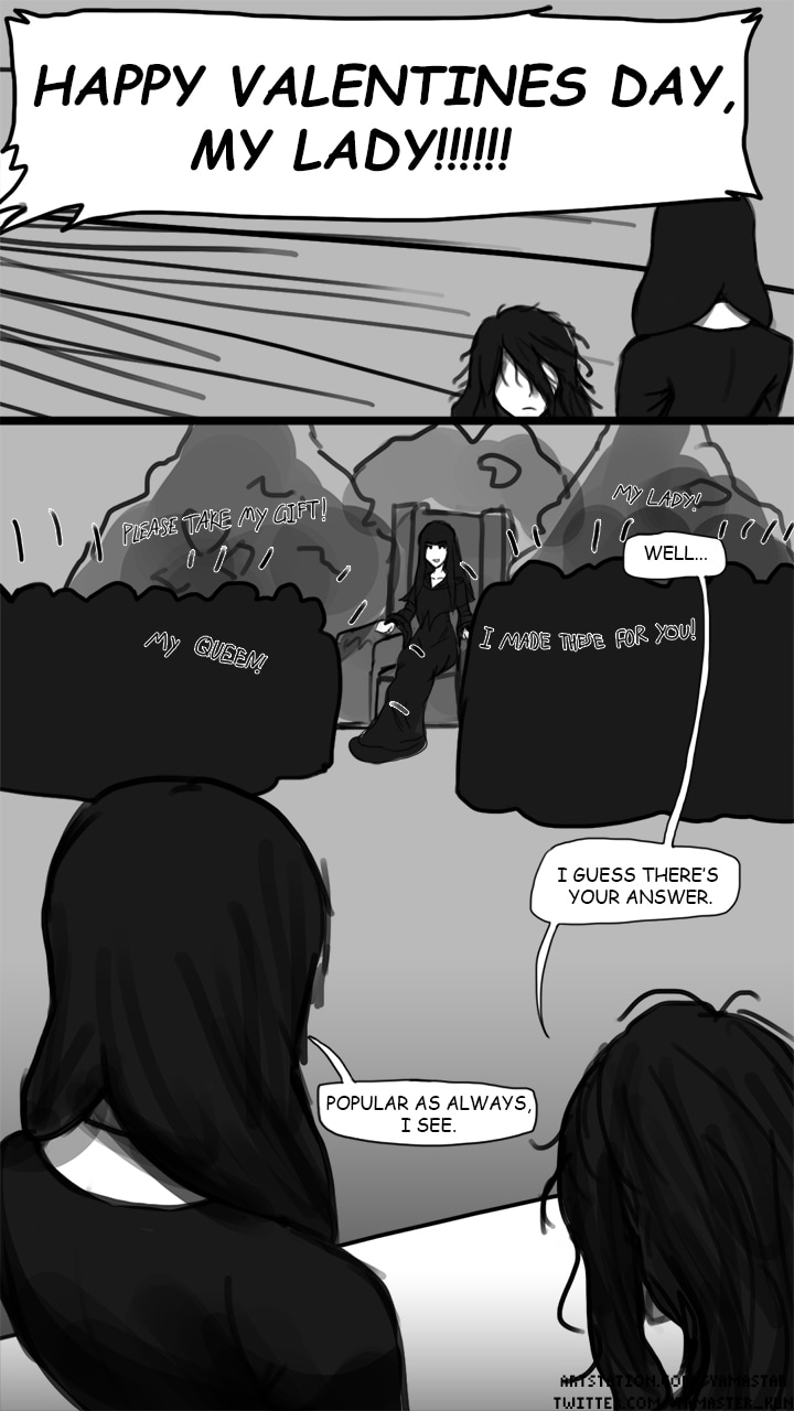 Read Cursed Love (Side Quest) :: Valentines Day | Tapas Comics