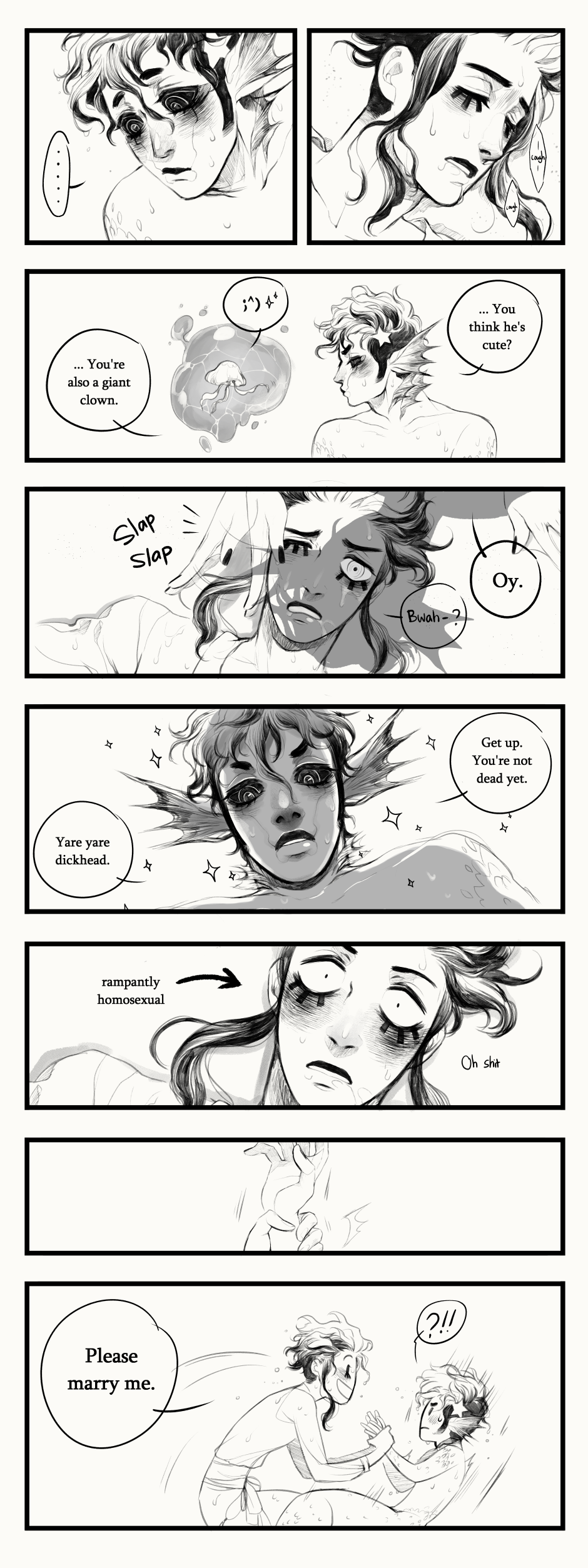 Mermaid AU - Part 1- image