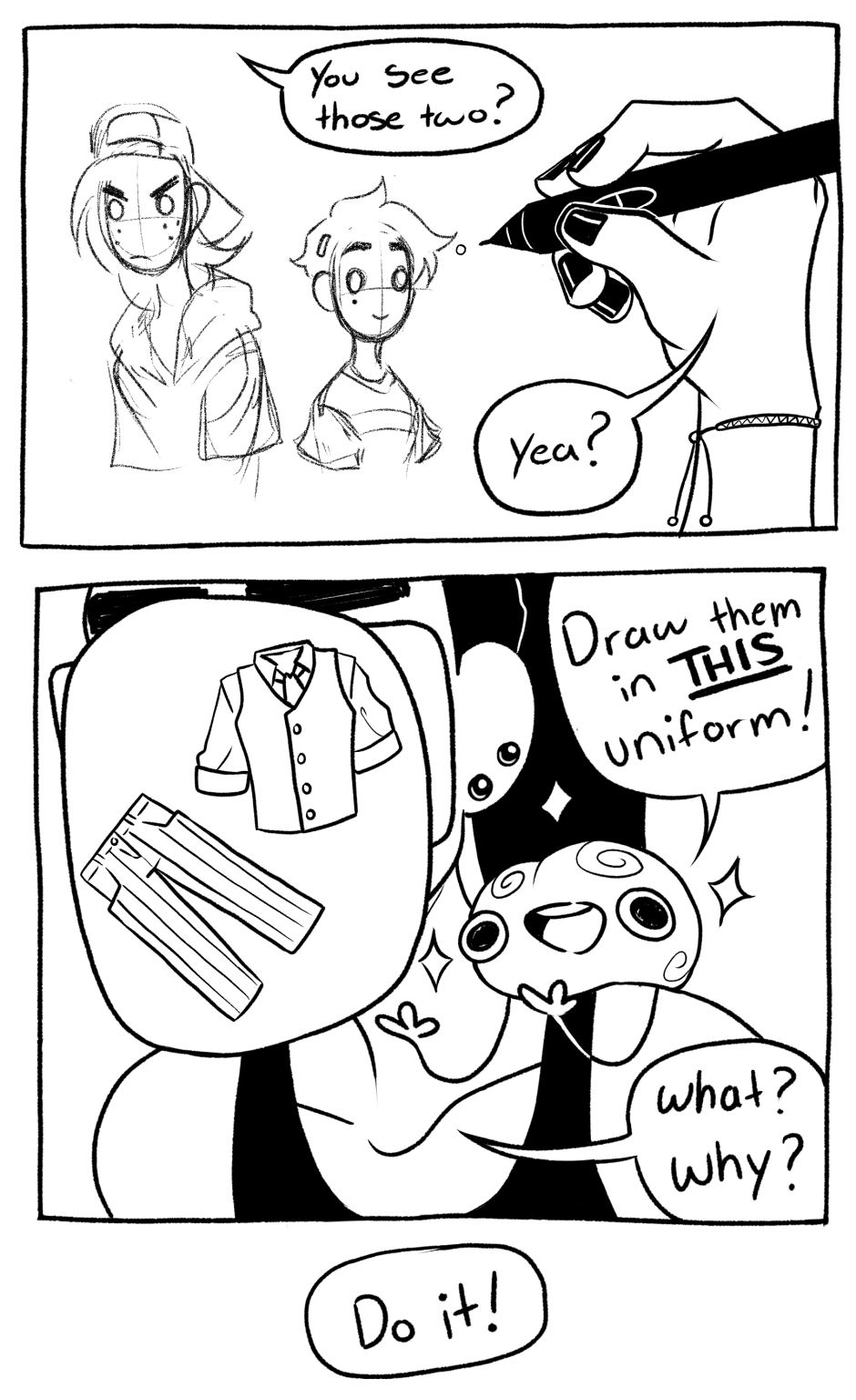 Read Copper eyes (extras) I had a thought Tapas Comics