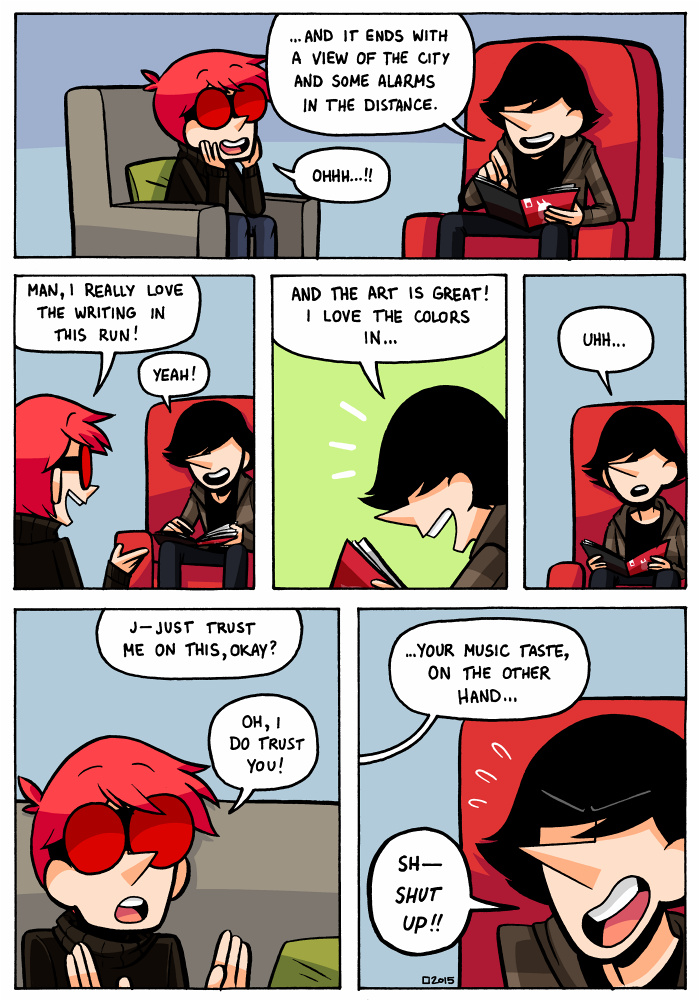 Read Postcards in Braille Comic book club Tapas Comics