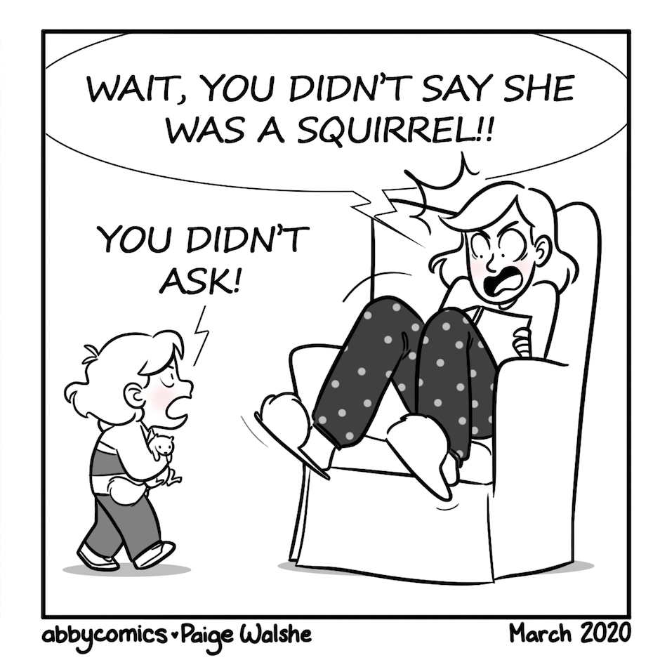 Sunday comics - Abby : New Friend