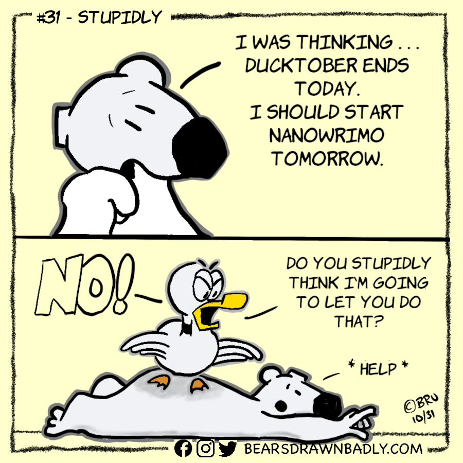 Read Bears Drawn Badly Ducktober 31 Crunchy Tapas Comics read-bears-drawn-badly-ducktober-31-crunchy-tapas-comics