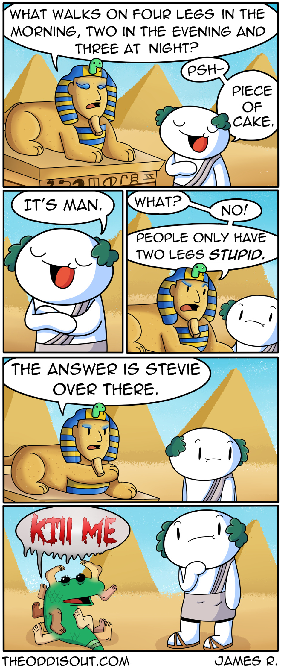 Read Theodd1sout The Sphinx's Riddle Tapas Comics
