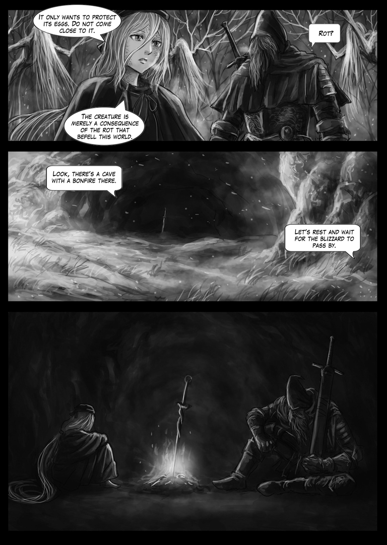 Read Dark Souls Lore Stories Slave Knight Gael Chapter 6 Tapas Comics