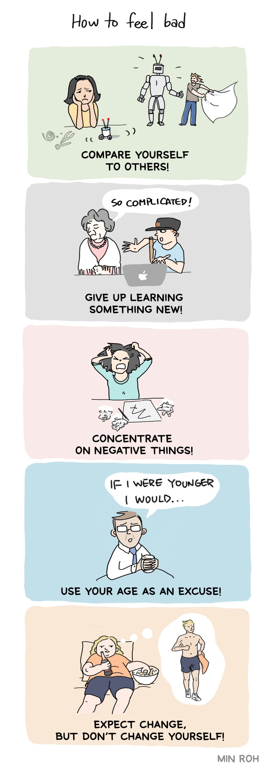 How to feel bad - image