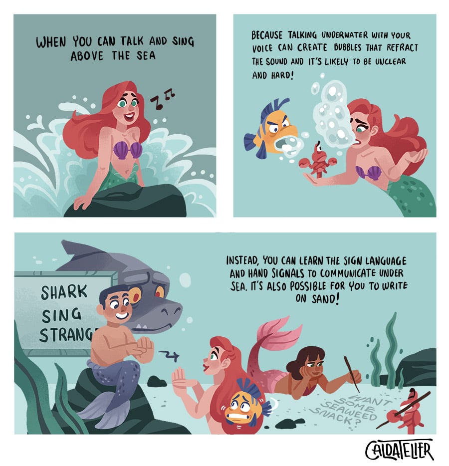 Whatcha Say? Mermaid Talk Tapas