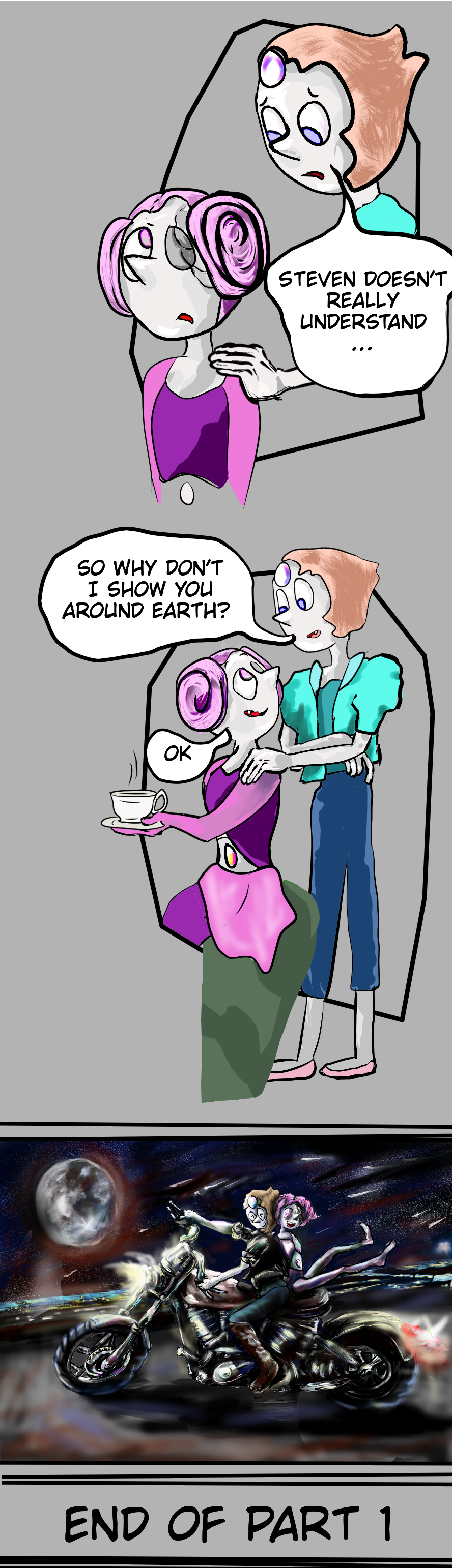 Read Bad Pearls a Steven Universe AU Introduction and Meeting the