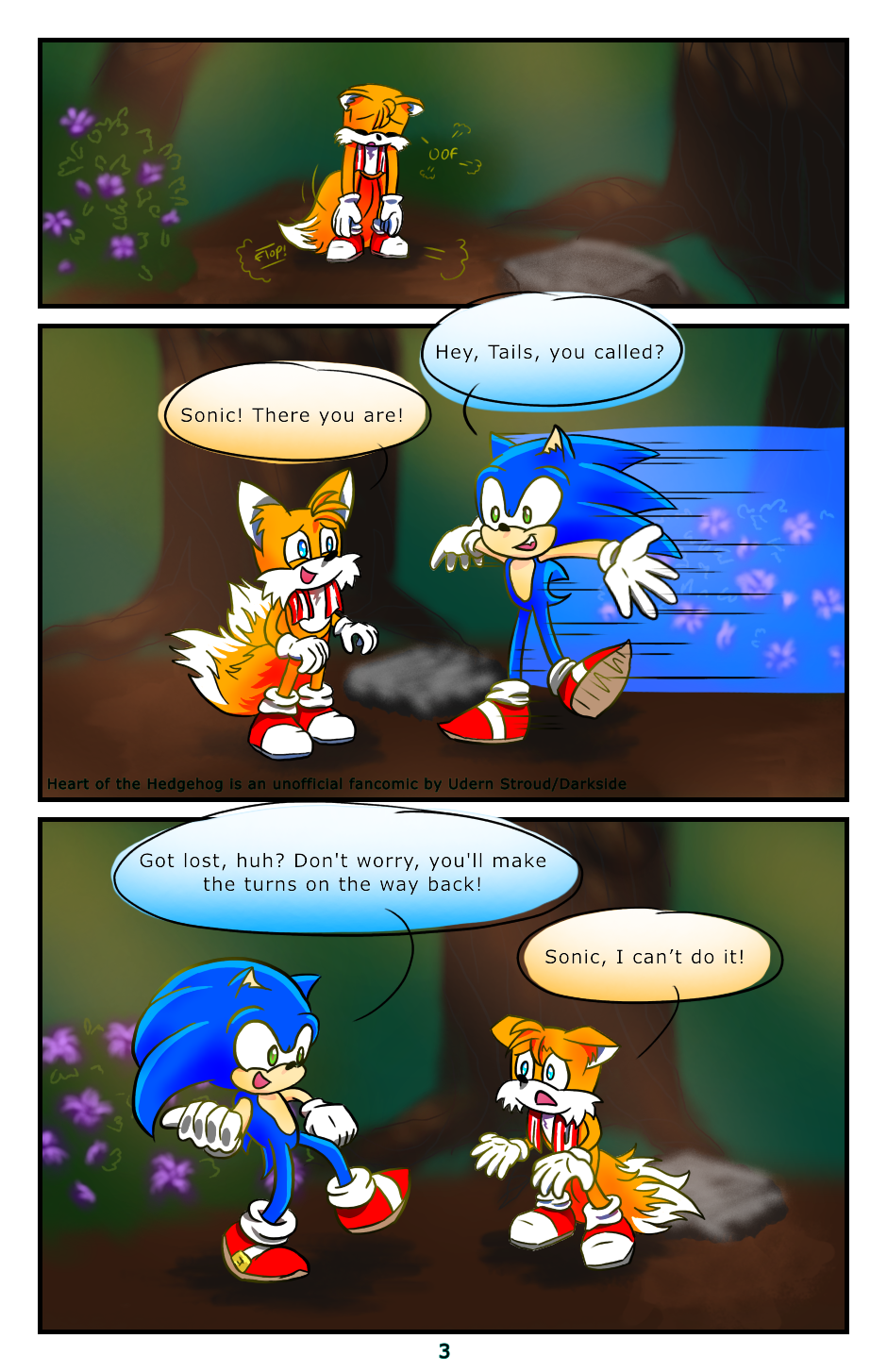 Sonic and Tails: Heart of the Hedgehog :: Pages 1-5 | Tapas