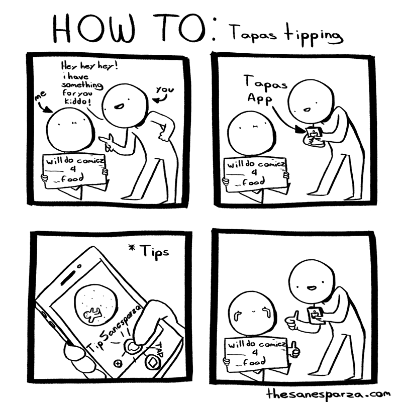 Read How to Comics HOW TO Tapas tipping Tapas Comics