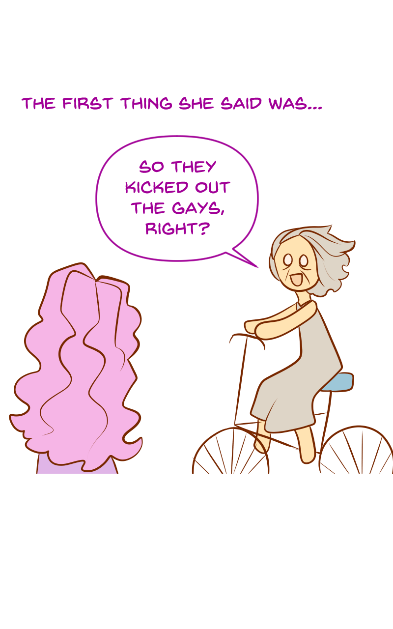 Read The Recloseted Lesbian Kick The Gays Out Tapas Comics