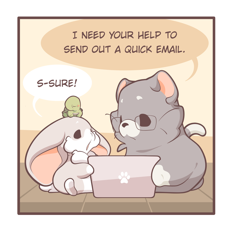 Read Tori and Samuel Email Etiquette Tapas Comics