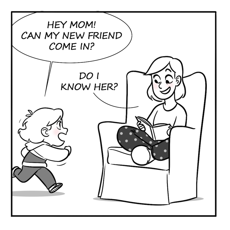Sunday comics - Abby : New Friend