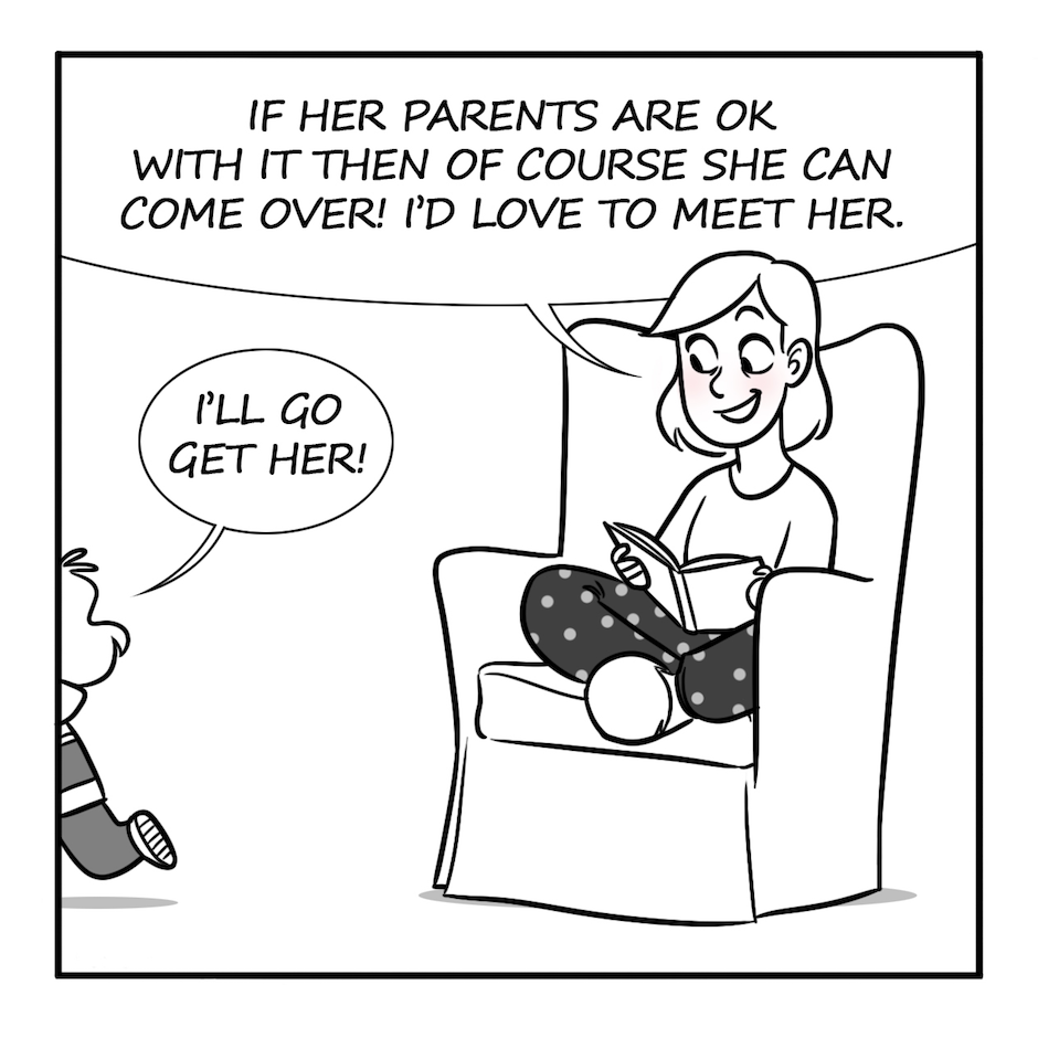 Sunday comics - Abby : New Friend