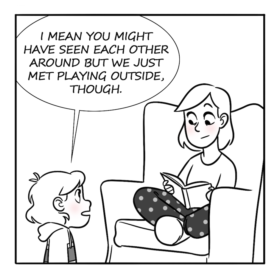 Sunday comics - Abby : New Friend