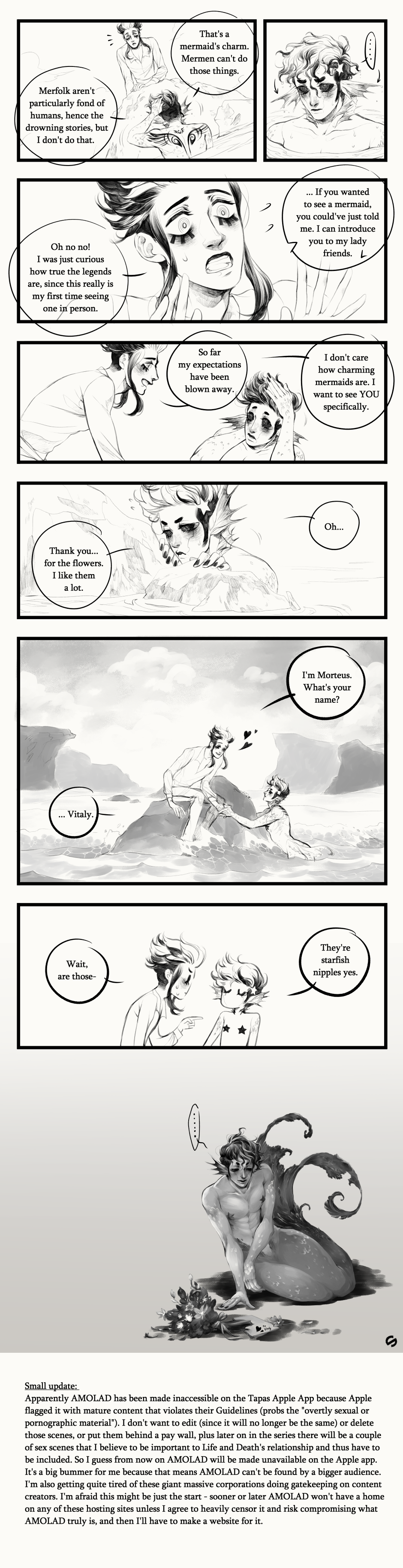 Mermaid AU - Part 1- image