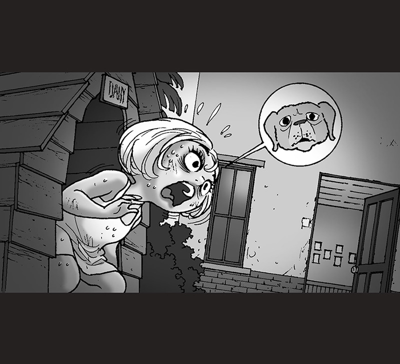 Read Silent Horror Family Dog Tapas Comics