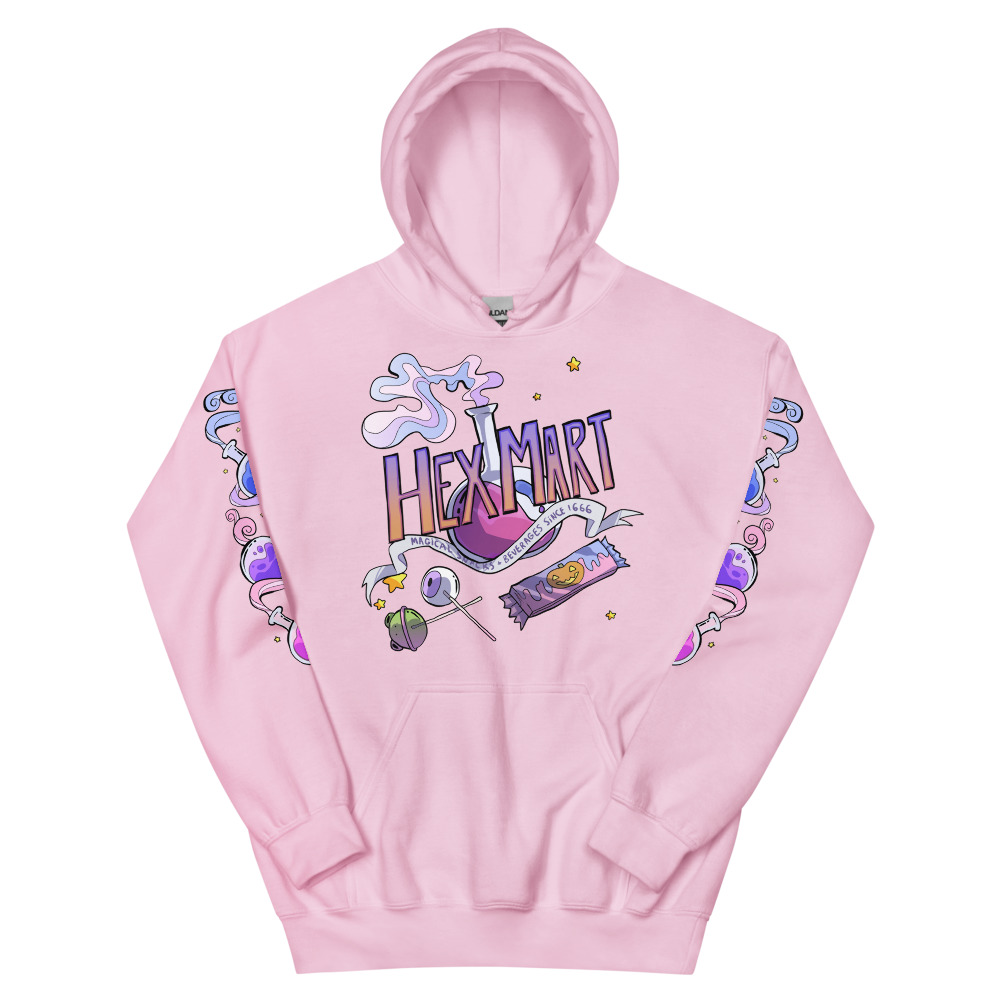 hex mart sleeve design hoodie