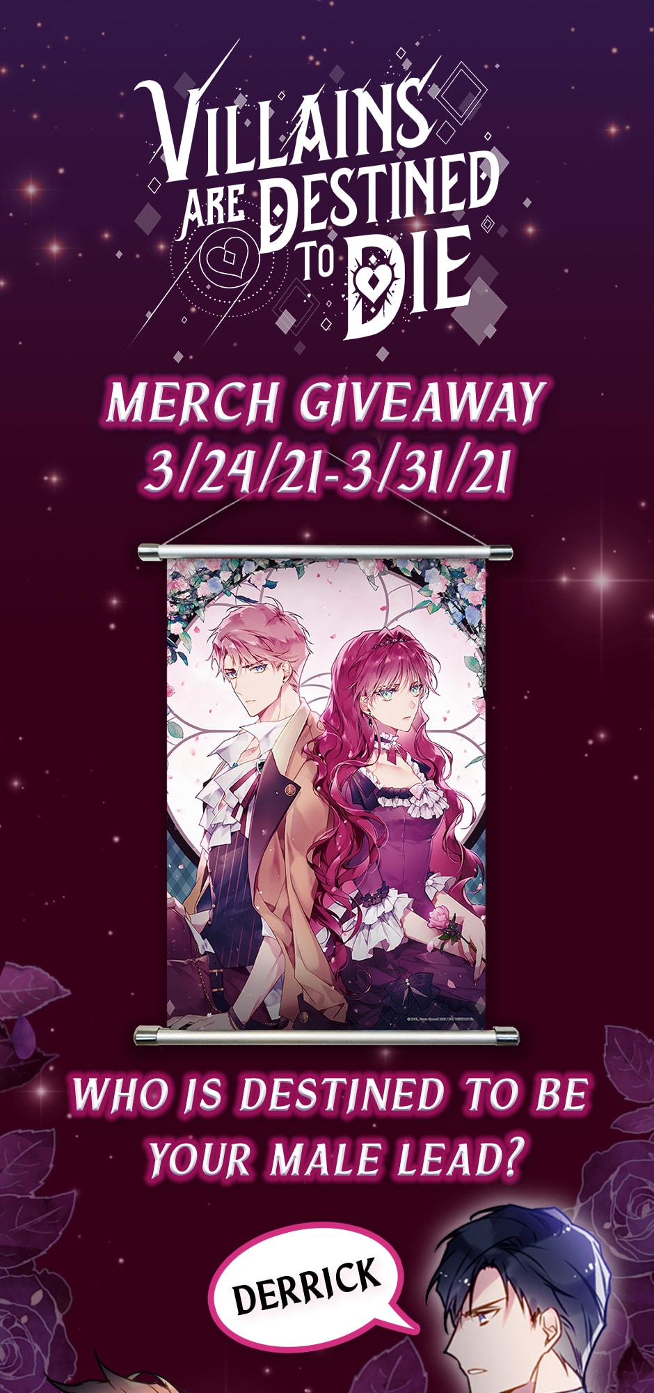Read Villains Are Destined to Die :: Merch Giveaway | Tapas Comics