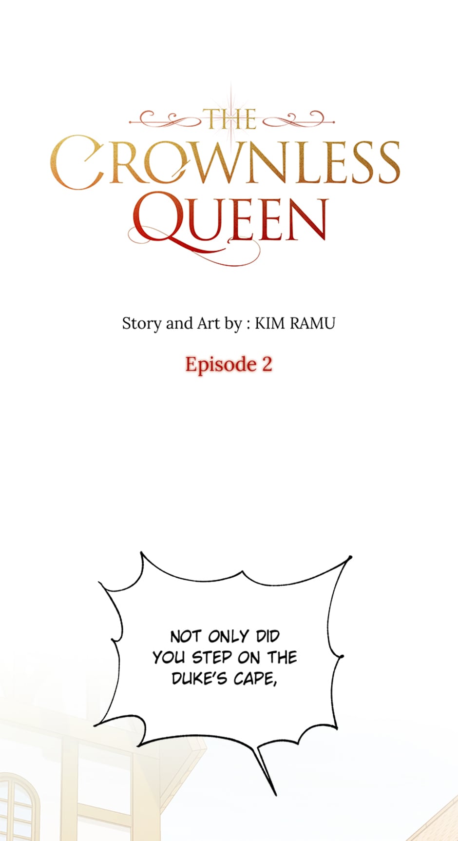 Read The Crownless Queen Episode 2 Tapas Comics