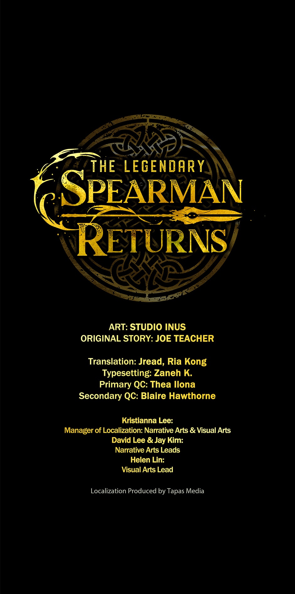 Read The Legendary Spearman Returns 1. The Legendary Spearman