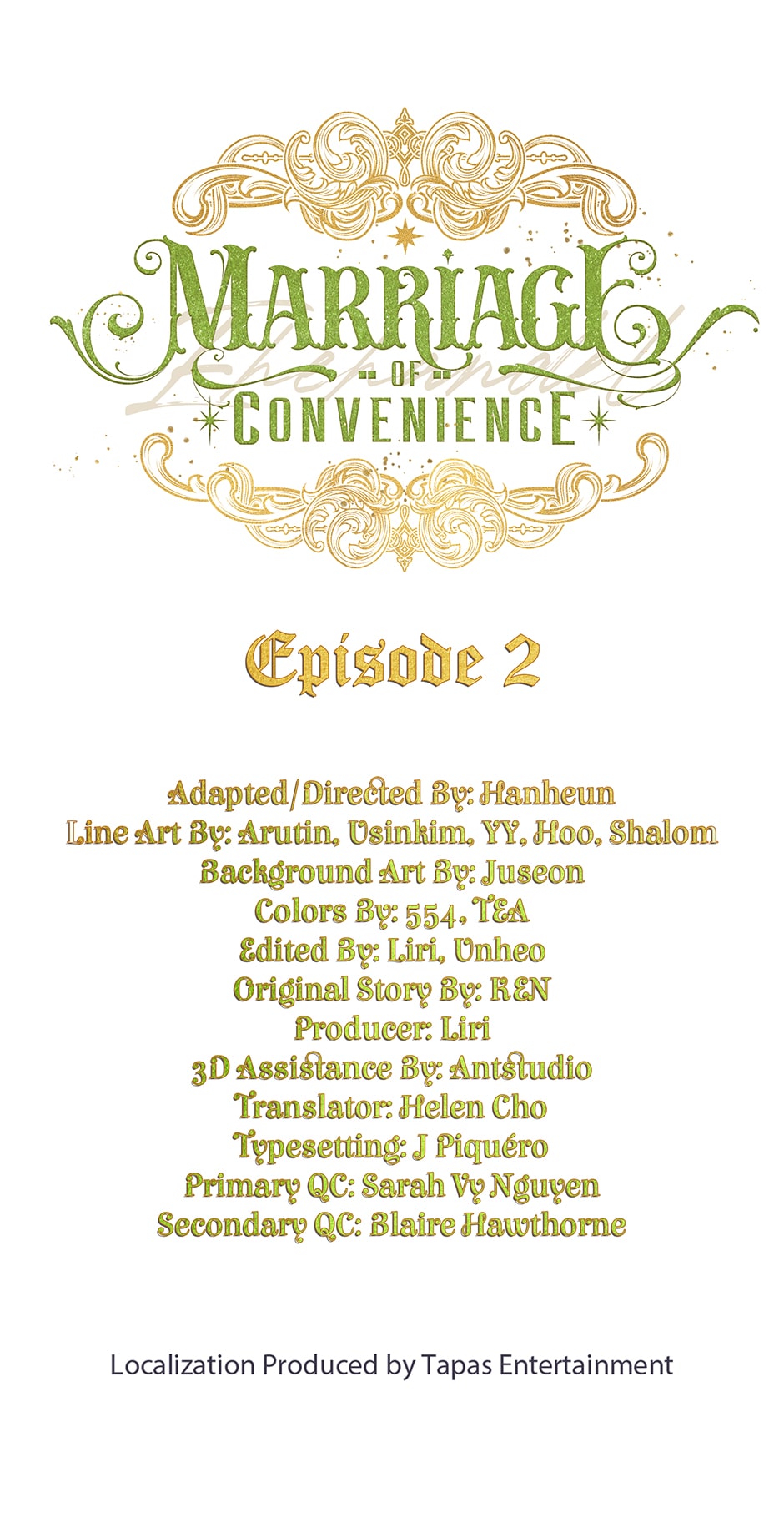 Read Marriage of Convenience 2. The Return Home Tapas Comics