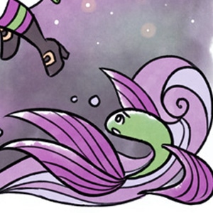A fish with a crush