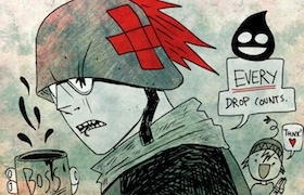 support banner
